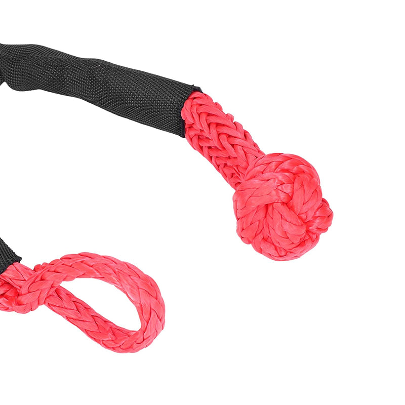 Soft Shackle Recovery Rope with Protective Sleeve