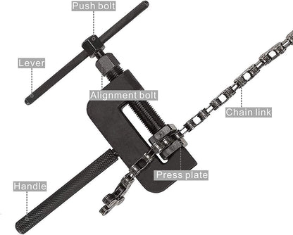 Chain Breaker Riveting Tool Kit