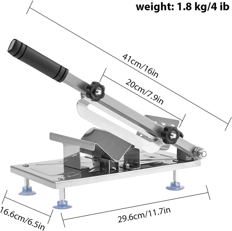 Manual Meat Slicer Stainless Steel