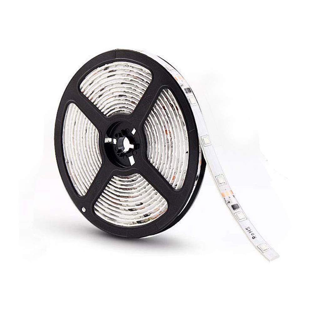 LED strip light RGB 10m showing red green blue colours