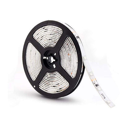 LED strip light RGB 10m showing red green blue colours