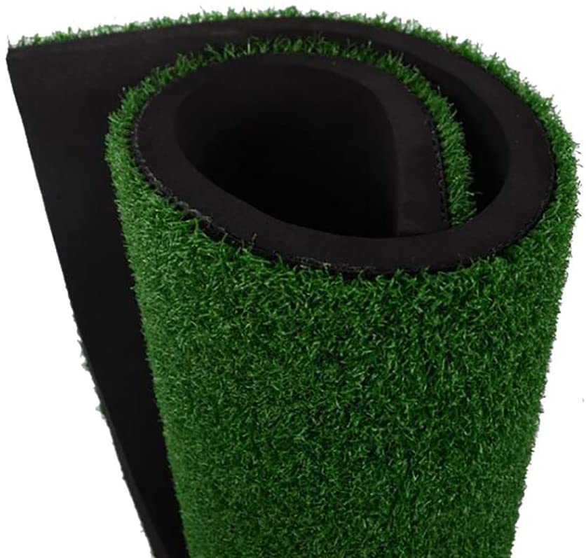 Golf practice mat edge showing 10mm SBR bottom layer
