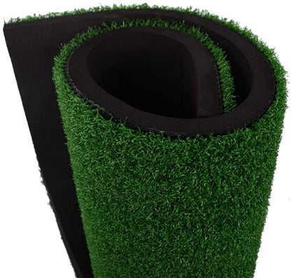 Golf practice mat edge showing 10mm SBR bottom layer