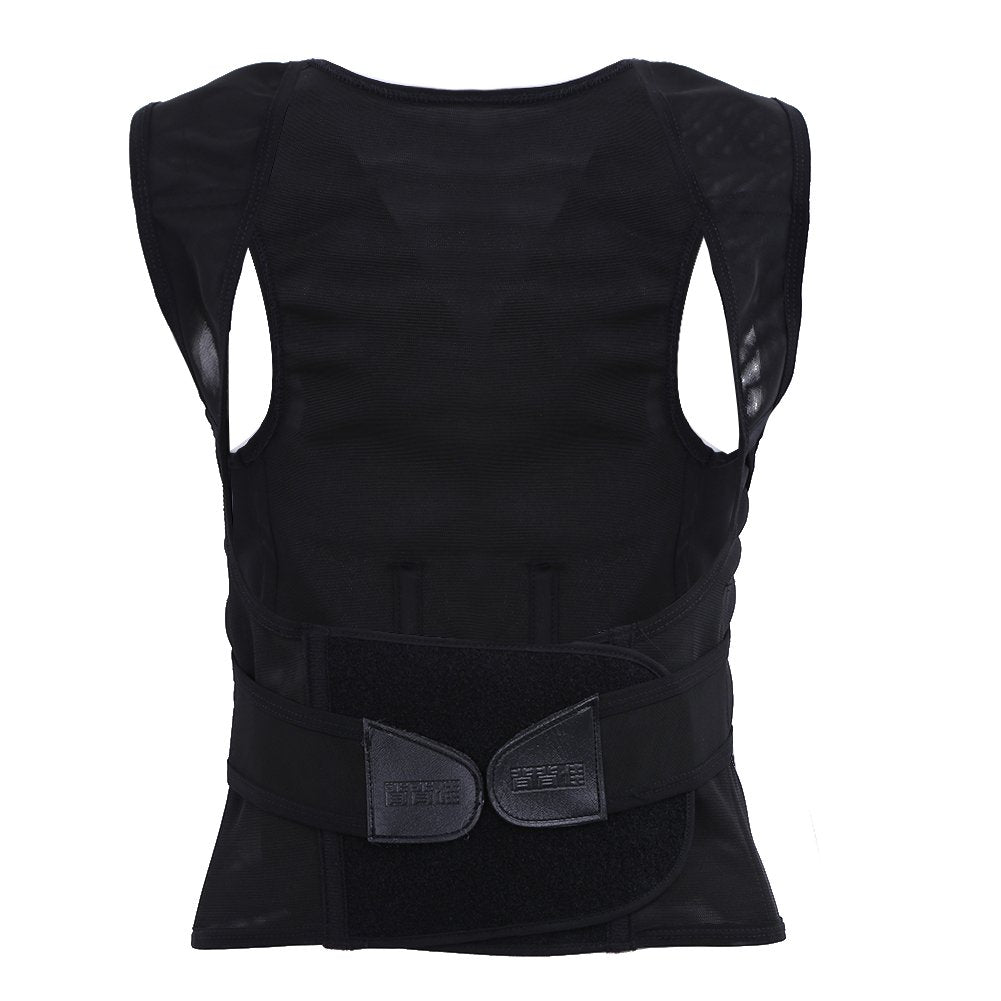 Image of posture corrector highlighting stretchy shoulder straps