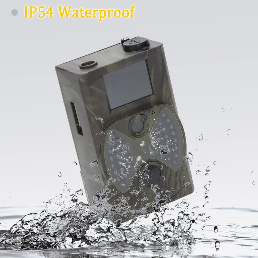 Back view with memory card slot open
