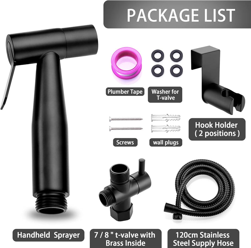 Adjustable Bidet Spray Gun Kit