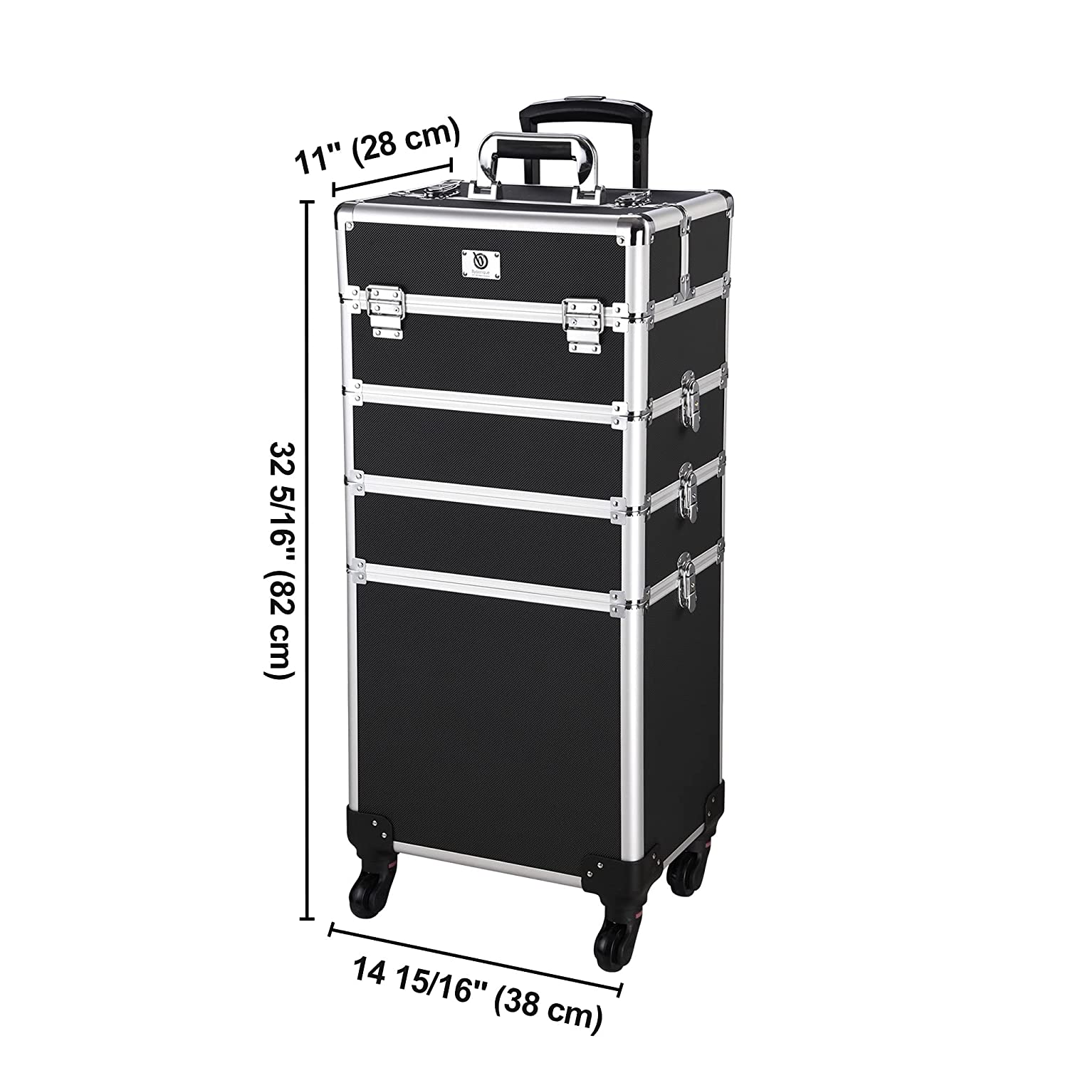 Cosmetic trolley compact size for travel use