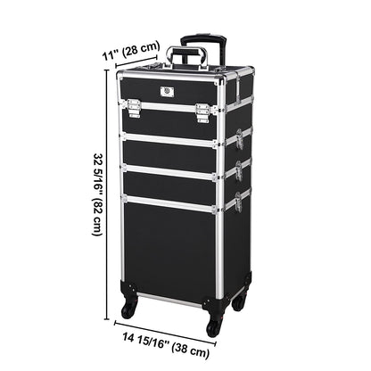 Cosmetic trolley compact size for travel use