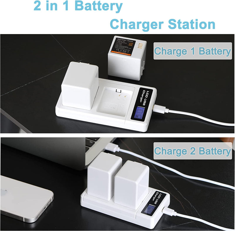 Replacement Arlo Battery Charger for Arlo Pro3 , Pro 4, Ultra, Ultra 2 + 2 Batteries Aftermarket