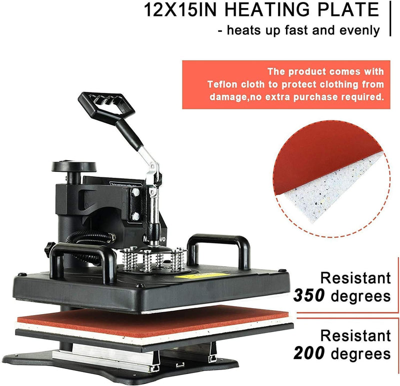 Heat Press Machine Transfer T-Shirt Printer