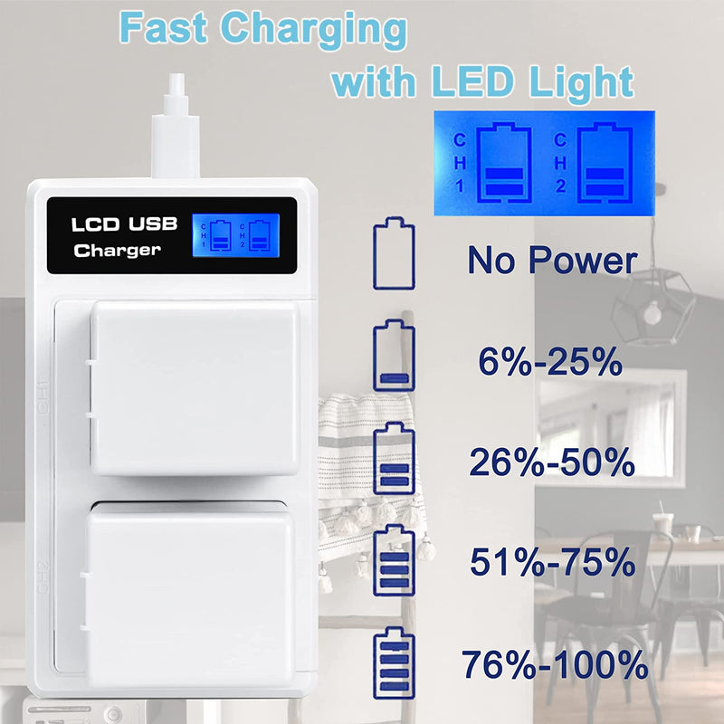 Replacement Arlo Battery Charger for Arlo Pro3 , Pro 4, Ultra, Ultra 2 + 2 Batteries Aftermarket