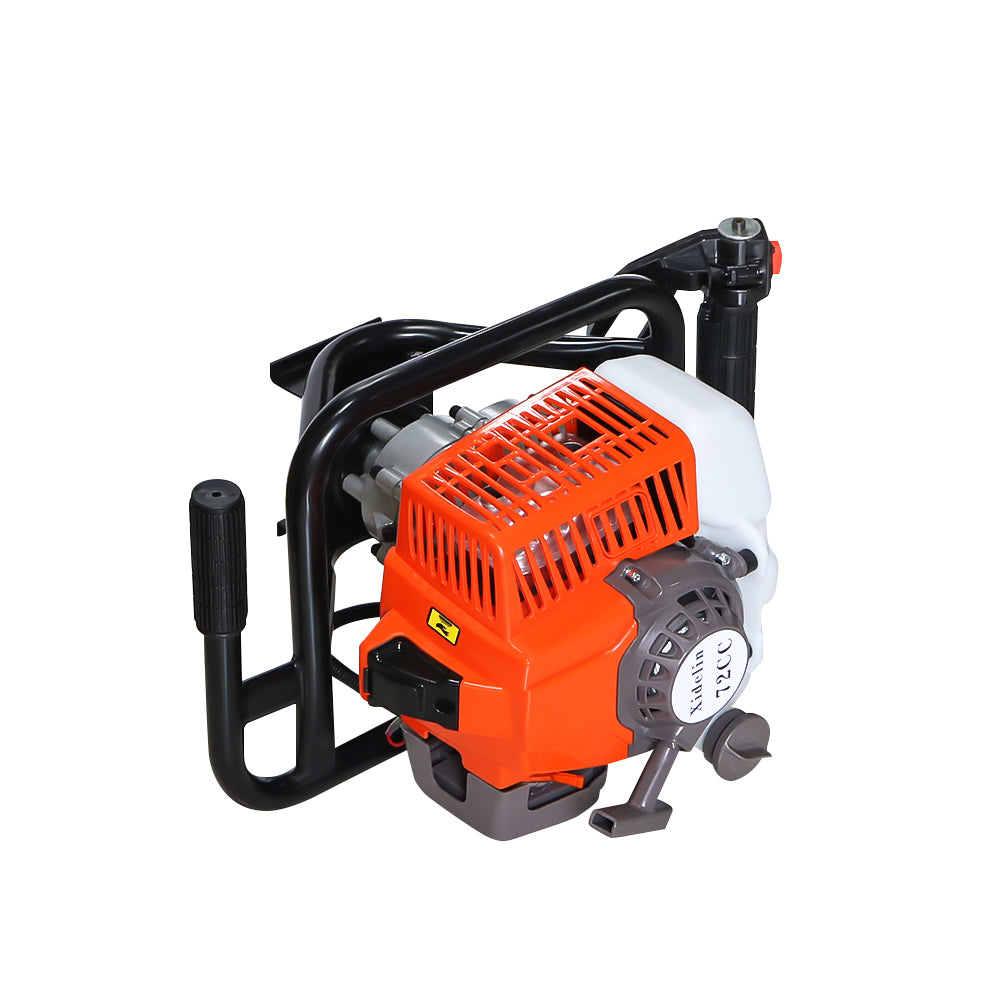 Post hole borer 72cc with 300mm drill bit for large hole digging