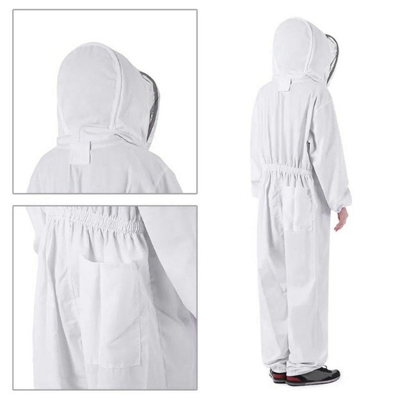 Beekeeping Suit Hooded Veil Bee Farm Clothing XXL