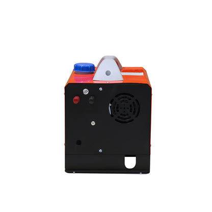 Diesel heater 8KW operating quietly in cold NZ conditions