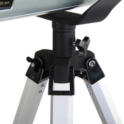 700mm telescope set up outdoors for night sky viewing in NZ