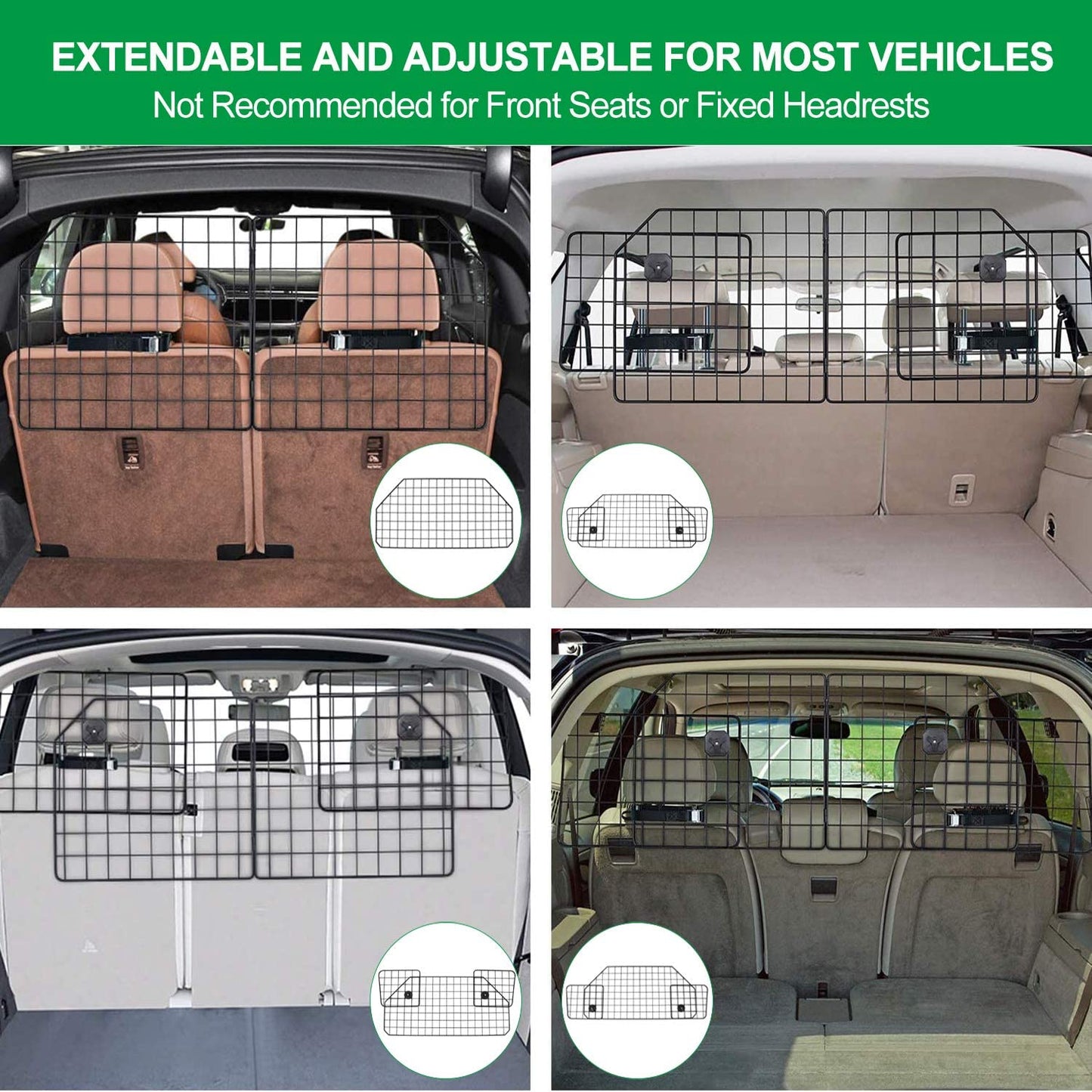 Car Pet Barrier Dog Barrier Fence