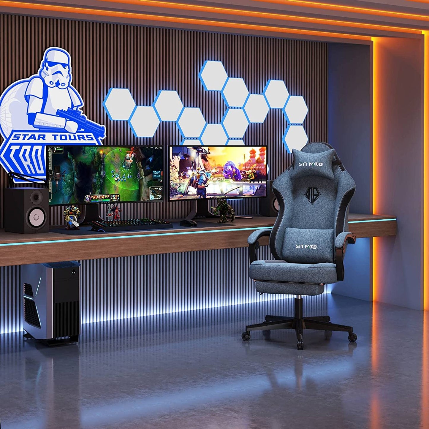 SITMOD Gaming Chair - Blue