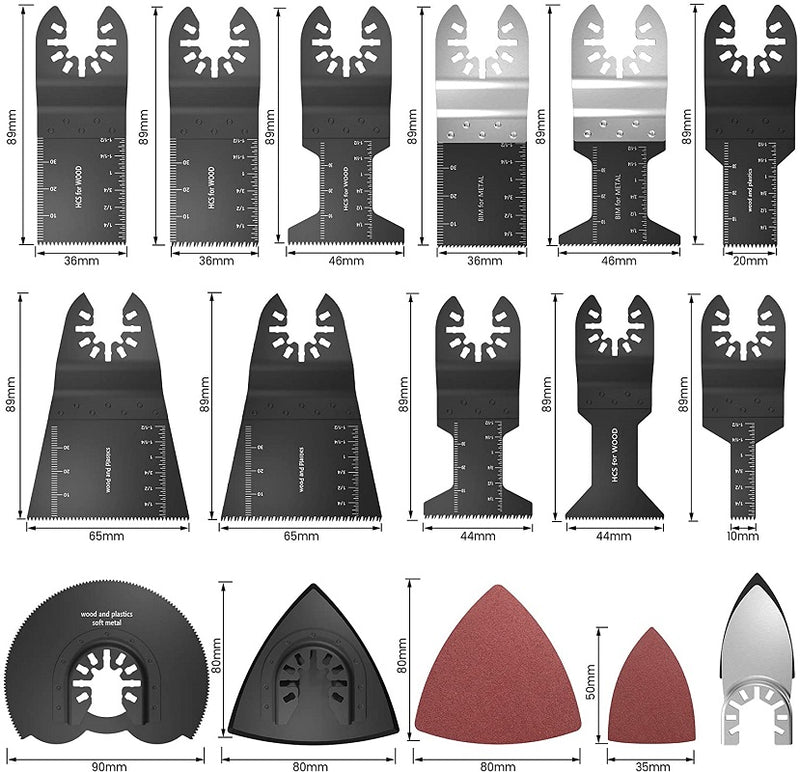 Multi Tool Oscillating Saw Blades