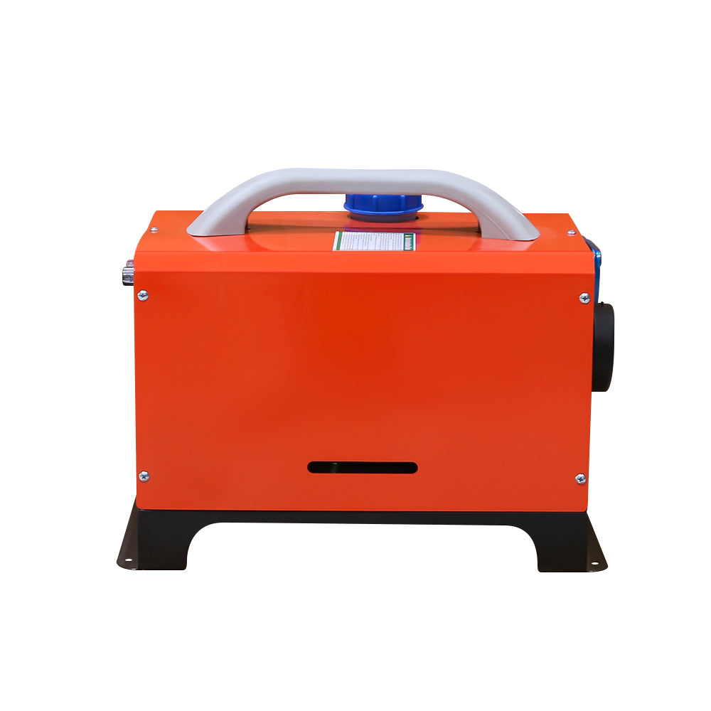 Diesel heater 8KW operating quietly in cold NZ conditions