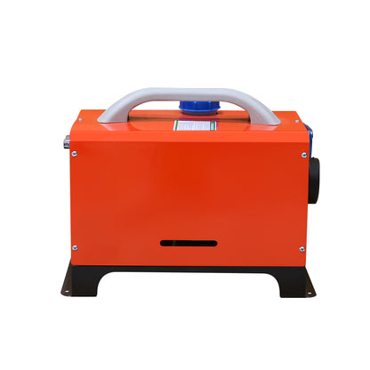 Diesel heater 8KW operating quietly in cold NZ conditions