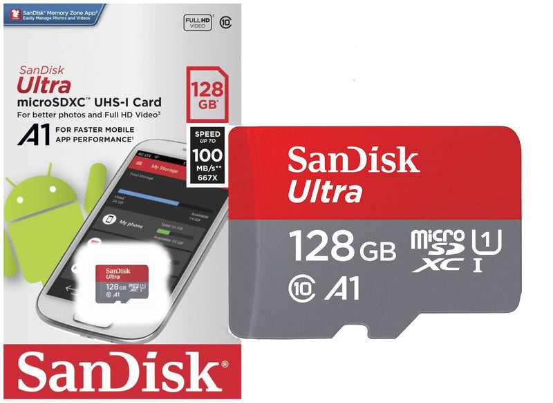 SanDisk Ultra 128GB MicroSDXC CARD