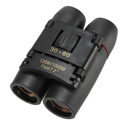 Binoculars hunting folding folded compact size in hand