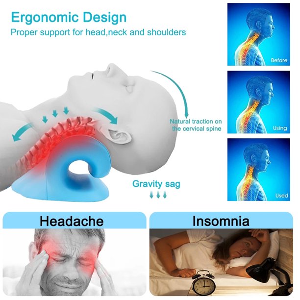 Neck and Shoulder Relaxer Pillow