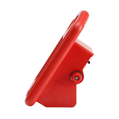 Back view showing easy-access terminals on energiser