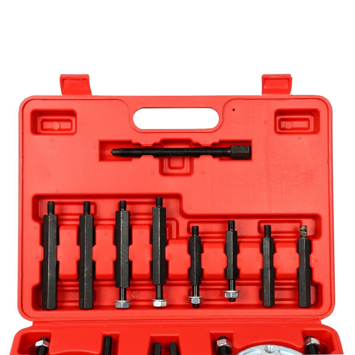 Yoke centre adapter included in bearing puller separator set