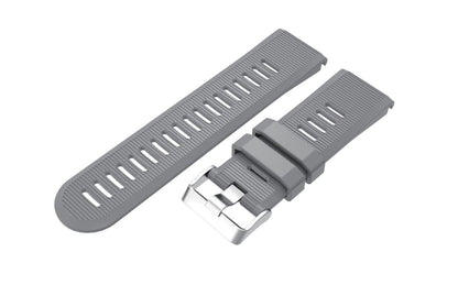 Garmin Fenix 5X strap band attached to a multisport GPS watch