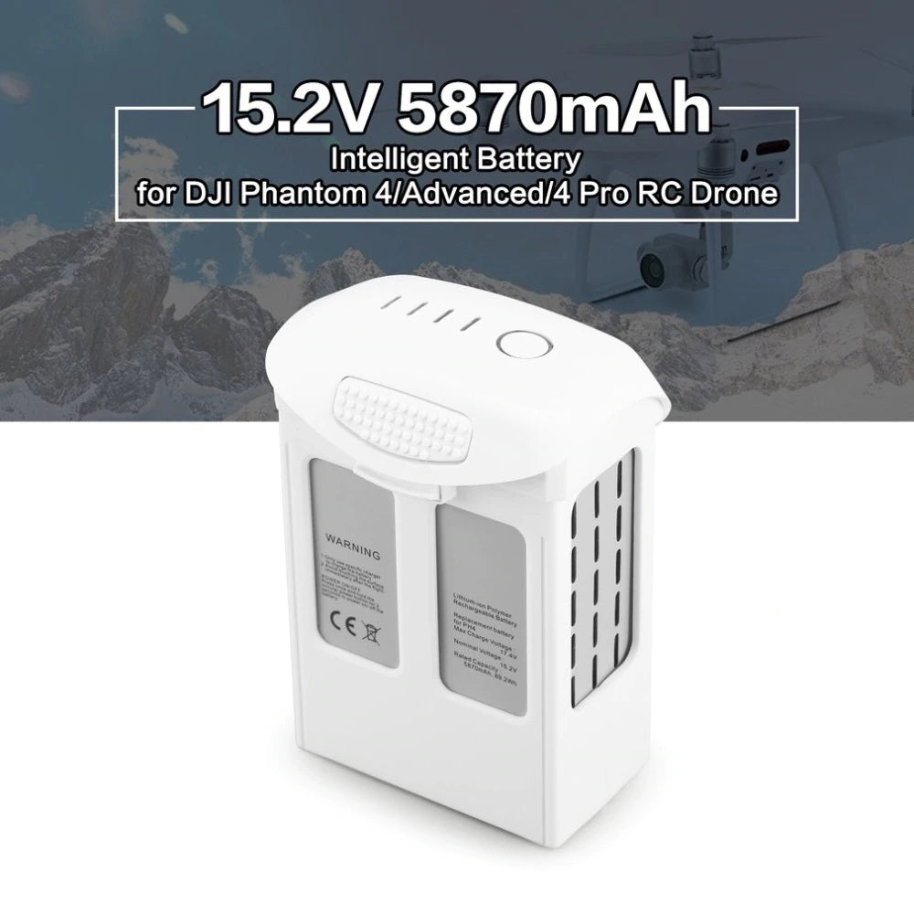 Replacement Battery for DJI Phantom 4 Pro 5870mAh Intelligent Flight