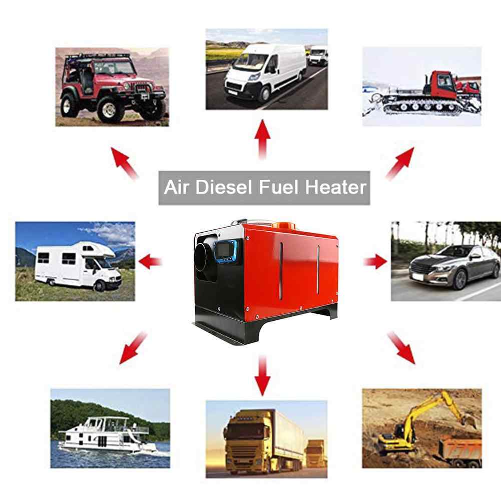 Diesel heater 8KW operating quietly in cold NZ conditions