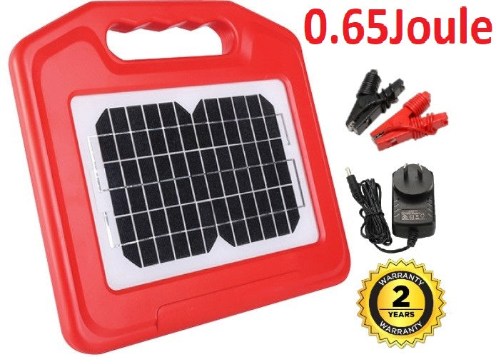 Solar Electric Fence Energiser 15Km with Charger