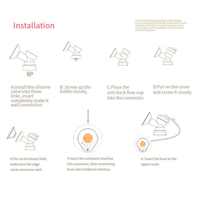 Double Electric Breast Pump Handfree