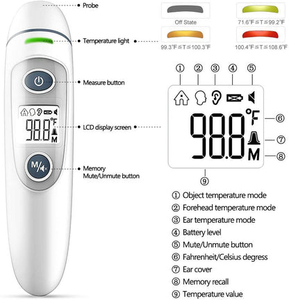 Forehead & Ear Thermometer
