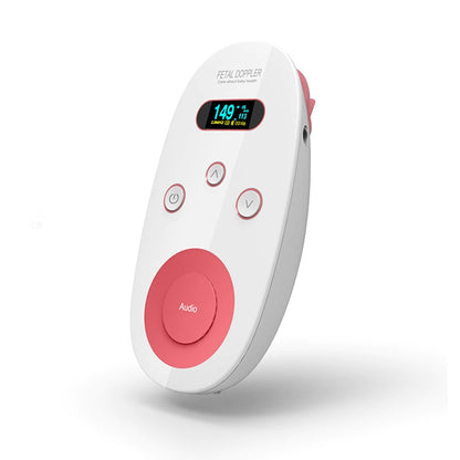 Built-in speaker on fetal Doppler for clear audio output