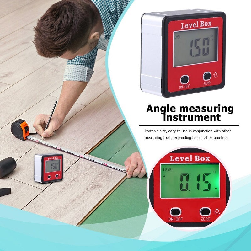 Digital Protractor Inclinometer Angle Finder