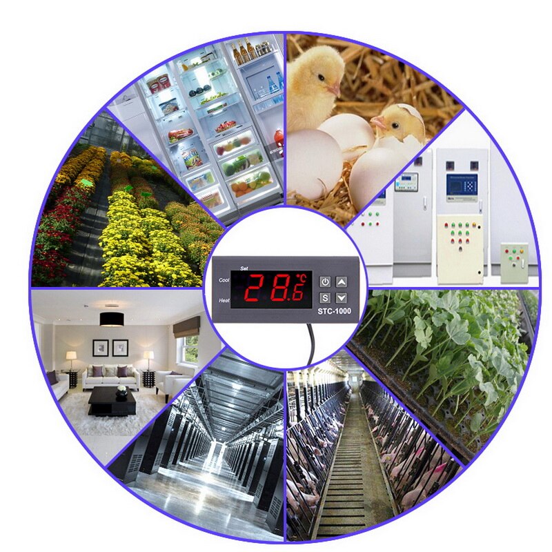 STC1000 110-240vAC  Controller Heating / Cooling