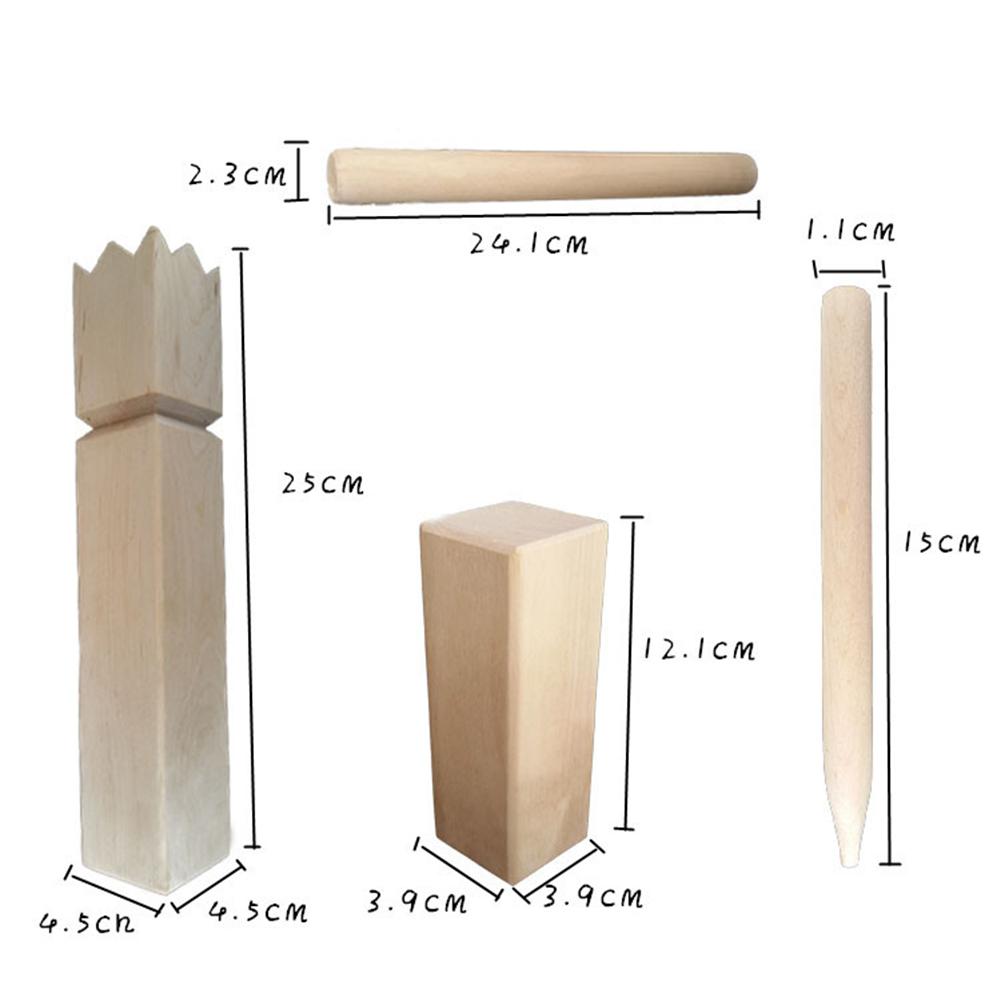 Outdoor Lawn Game Kubb