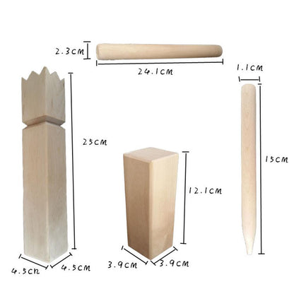 Outdoor Lawn Game Kubb