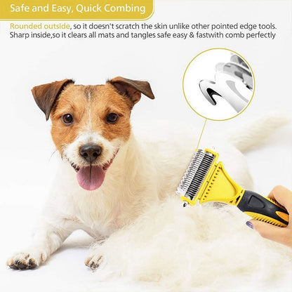 Dog Cat Pet De-Matting Comb