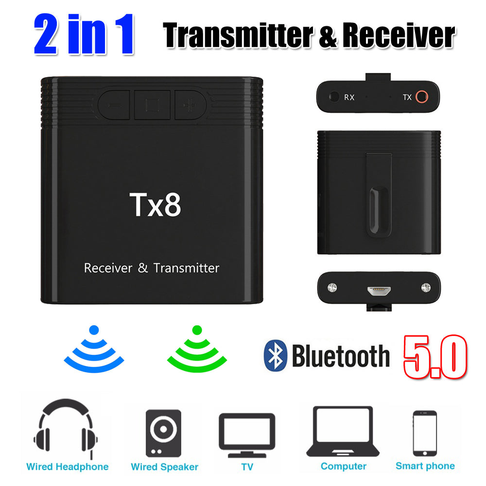 TX8 Bluetooth Receiver Transmitter
