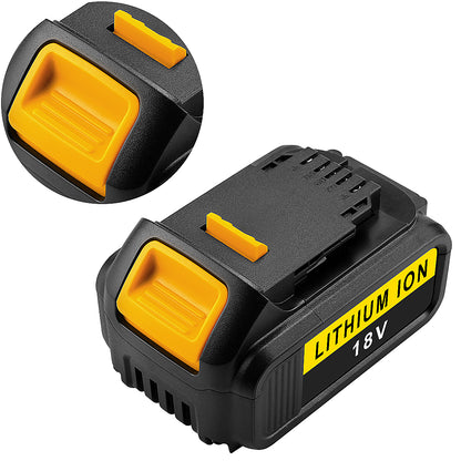Replacement Battery DeWalt 3000mAh held in hand for size reference