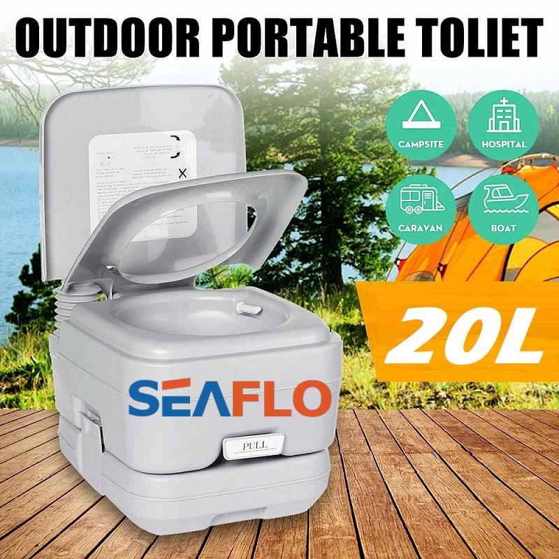 SEAFLO Portable Toilet 20L