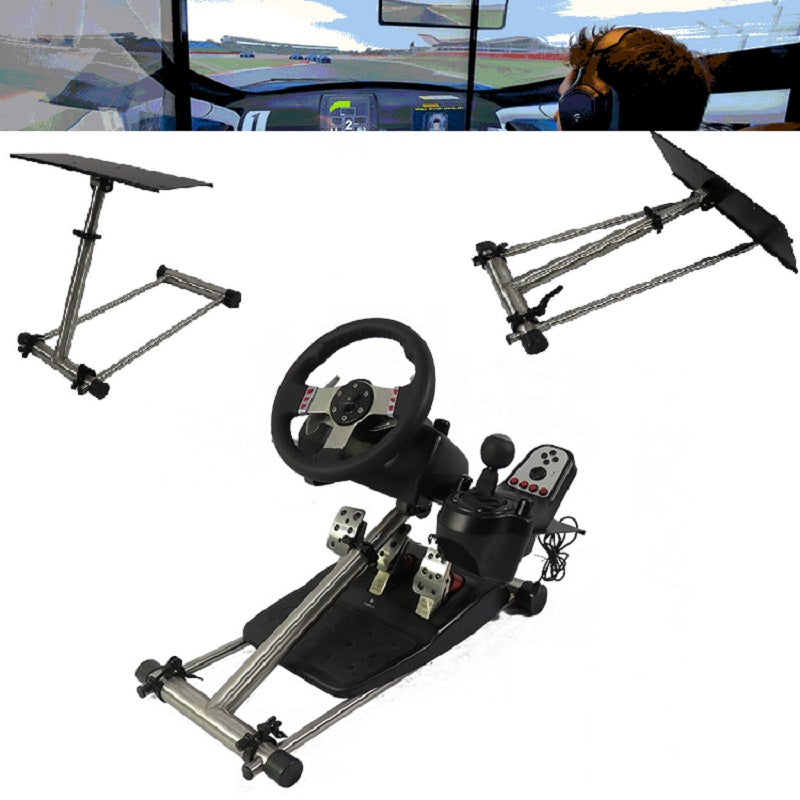 Gaming wheel table / stand for driving simulator