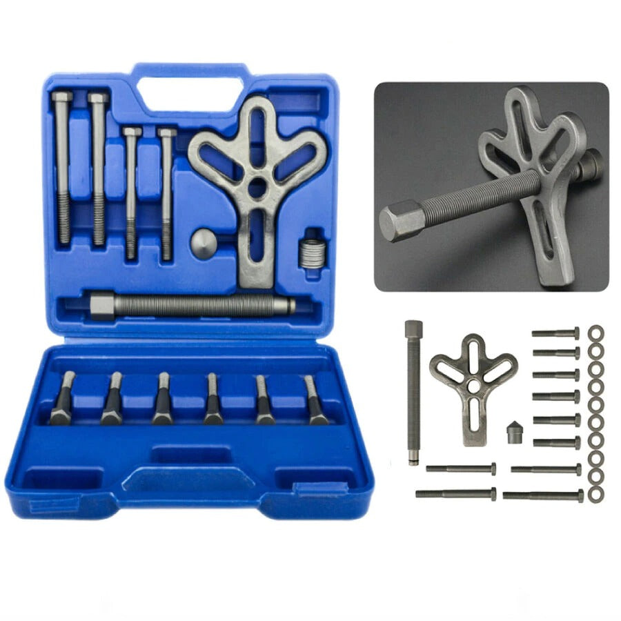 Floating swivel component of steering wheel puller tool kit
