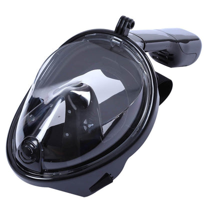 Close up of diving snorkel mask silicone lining for comfort