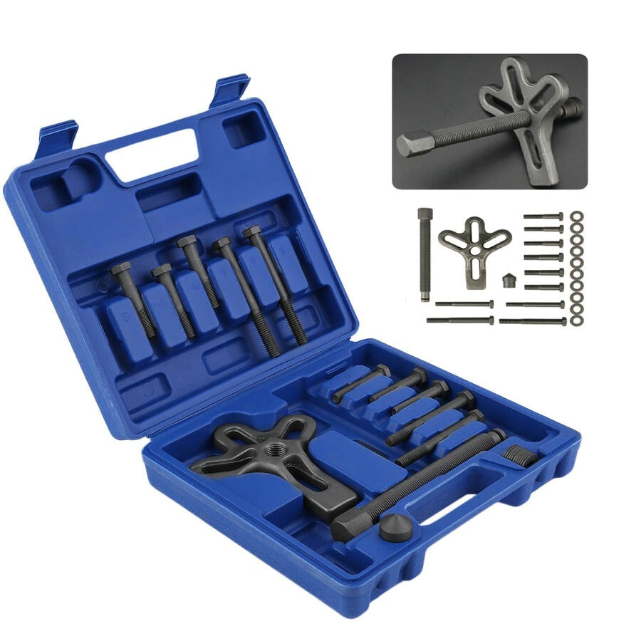 Tool kit used for removing crankshaft pulleys