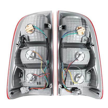 Toyota Hilux tail light with clear white section for reverse light