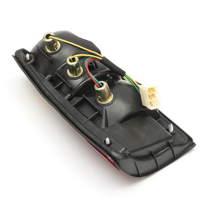 Rear angle of Toyota Hilux tail light with loom attached